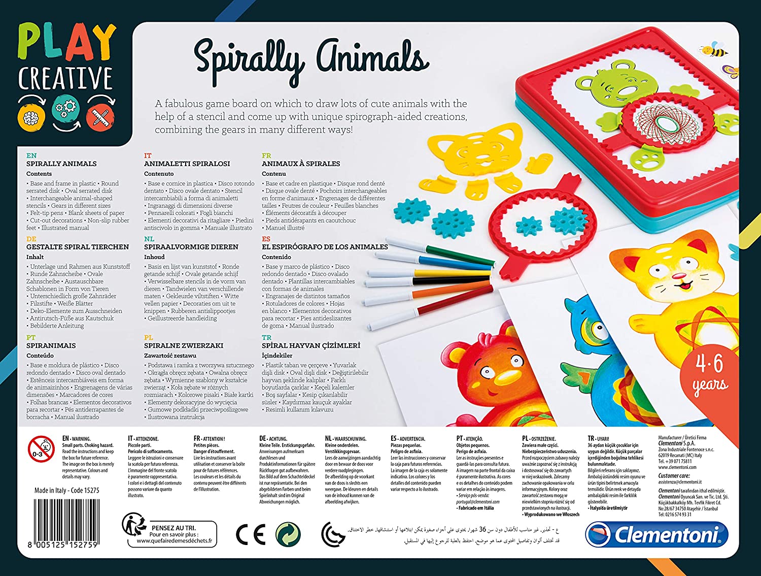 Spirale d'Activités Animaux de la Forêt - Jeu Créatif