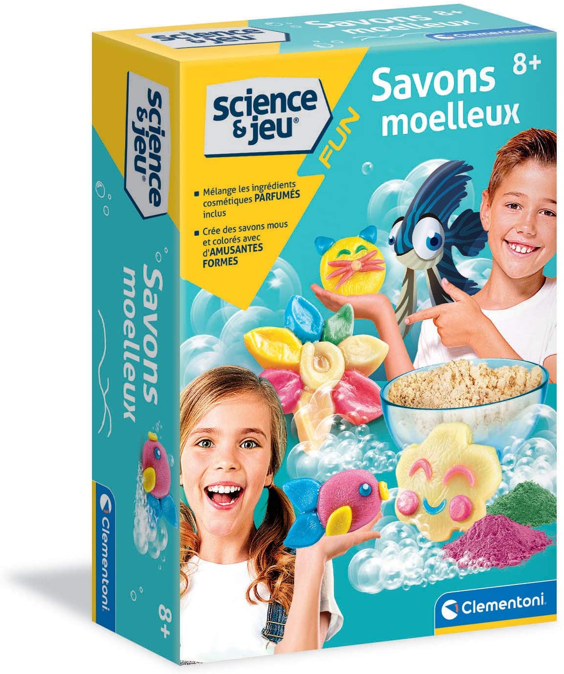 Kit de Création Savons Moelleux Science et Jeu