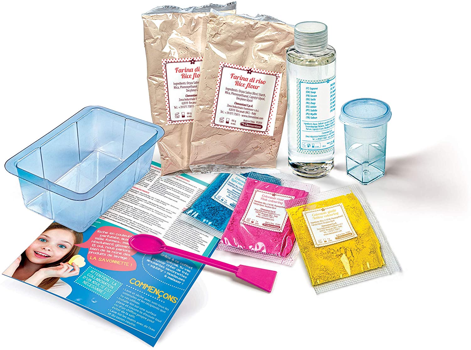 Kit de savon moelleux DIY Clementoni