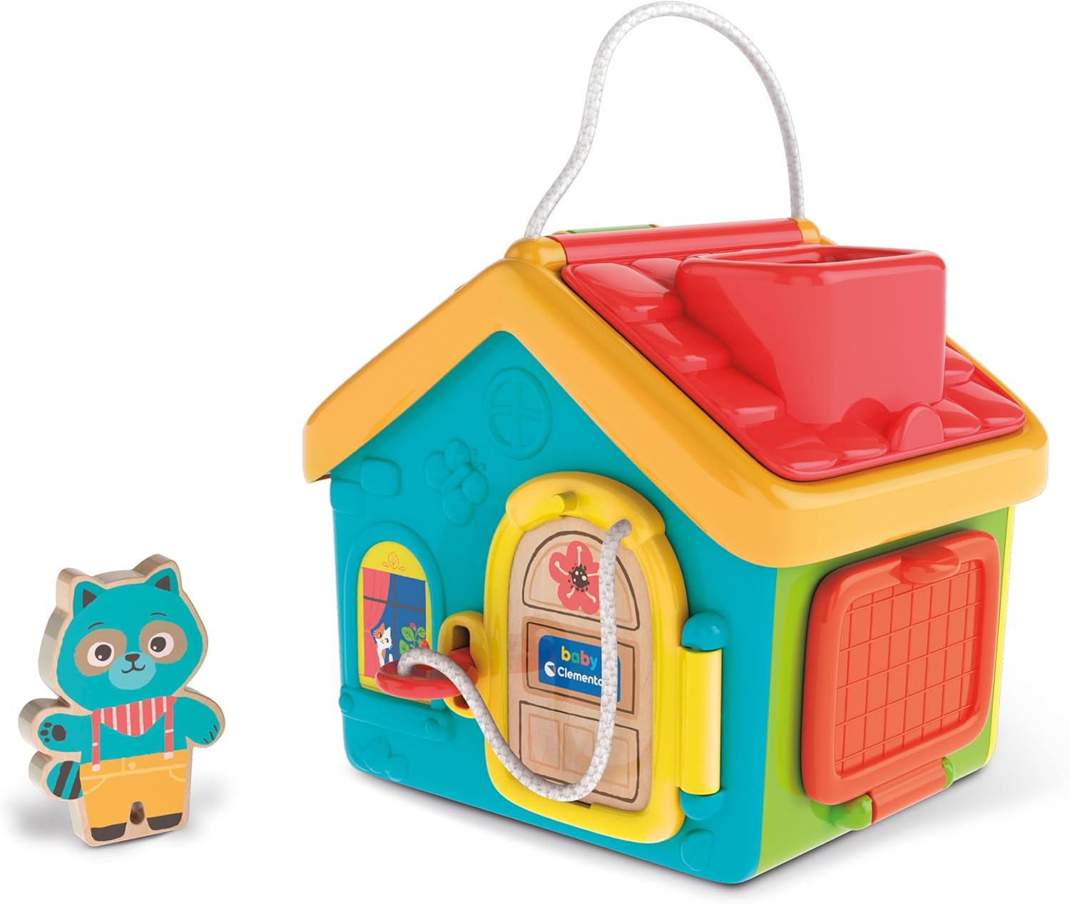 Maison interactive à formes Clementoni - Jeu éducatif avec sons et lumières