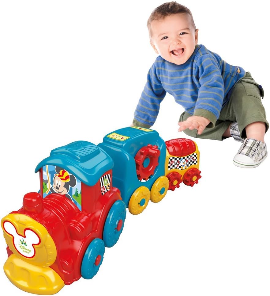 Train musical Mickey et ses amis avec personnages amovibles