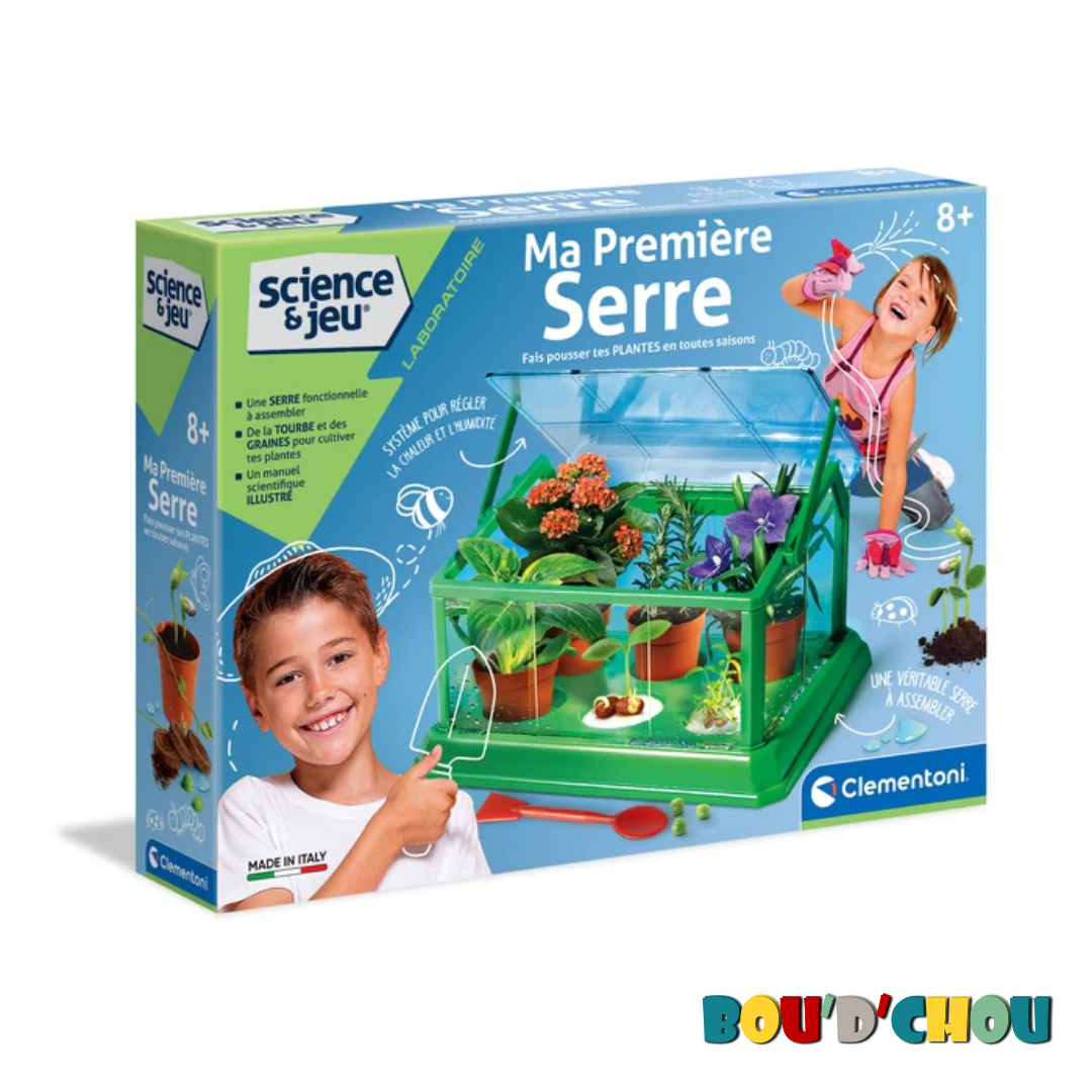 Ma Première Serre - Kit de Jardinage Scientifique Clementoni