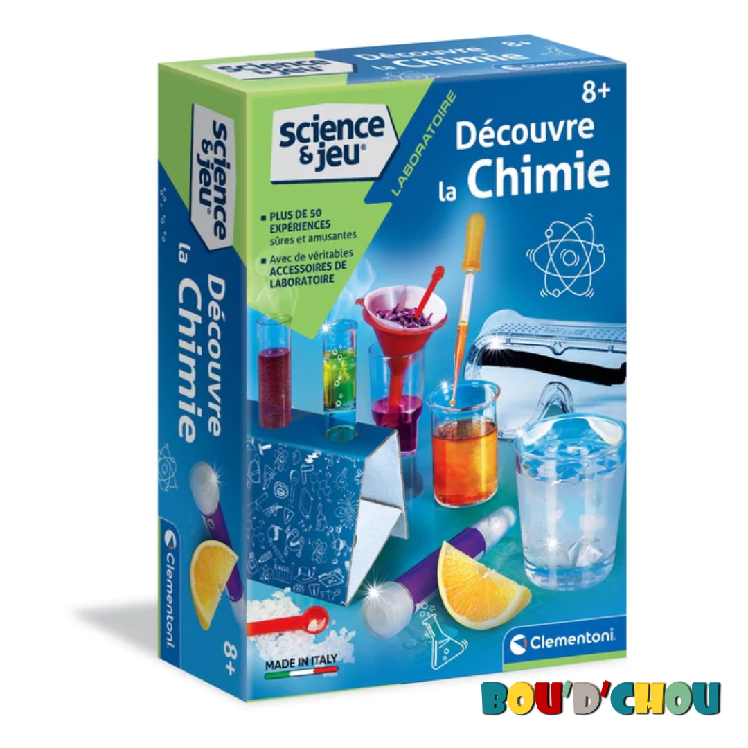 Super Labo de Chimie - Kit Complet d'Expériences Scientifiques