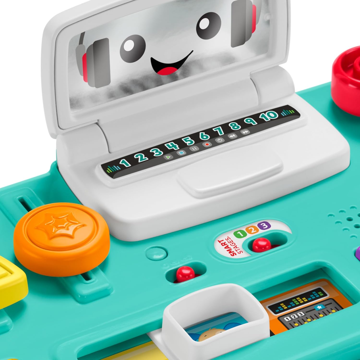 Table d'Activités DJ Interactive Fisher Price - Piano et Lumières