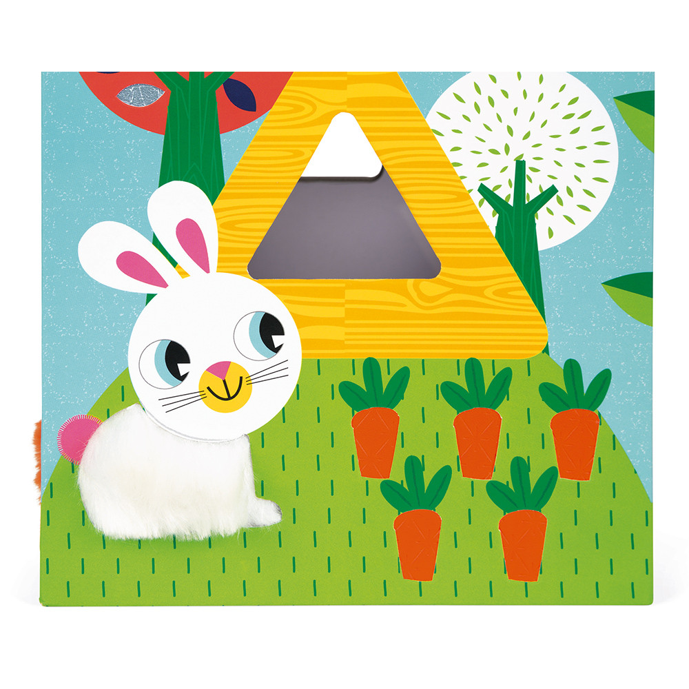 Boîte à Formes Jardin - Jouet Éducatif en Bois