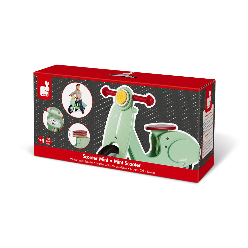 Draisienne Scooter Mint Bois (5)