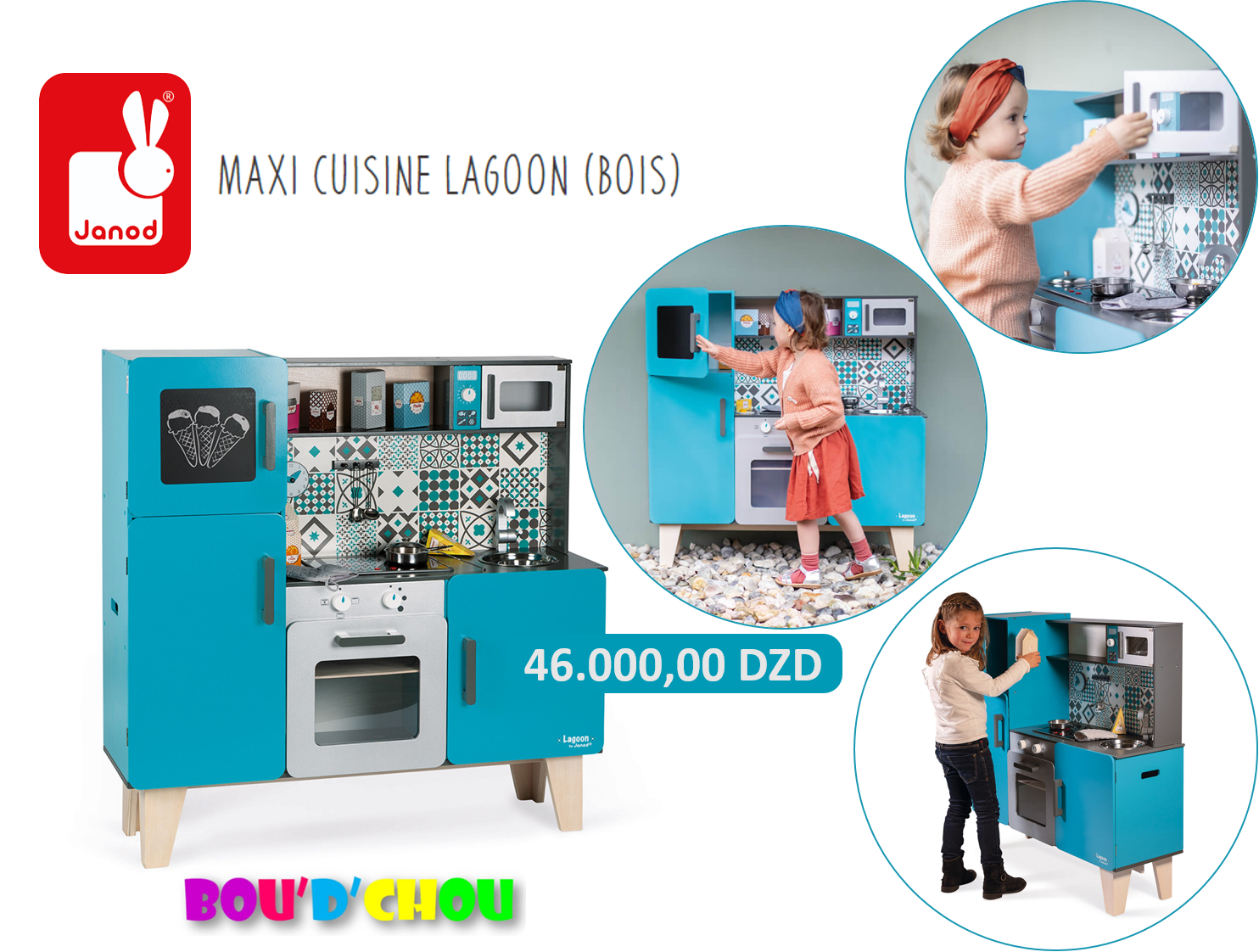 Maxi Cuisine Lagoon en bois