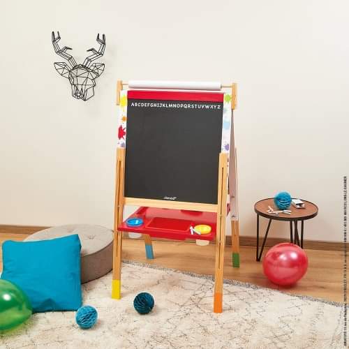 Tableau double face réglable en hauteur Janod