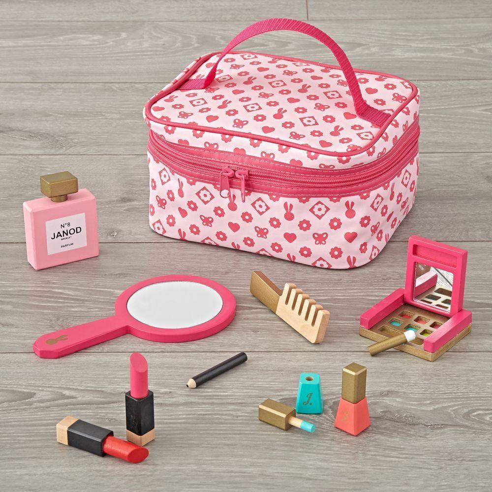 Vanité de toilette P'tite Miss - Miroir et accessoires de maquillage