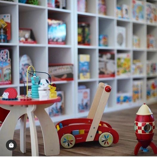 Chariot de marche ABC Buggy Tatoo avec 30 cubes en bois