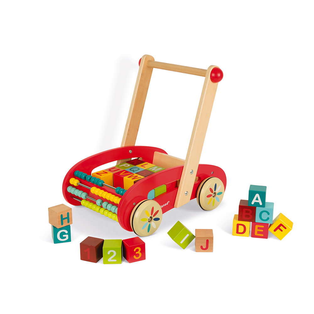 Chariot Abc Buggy Tatoo 30 Cubes Bois (1)