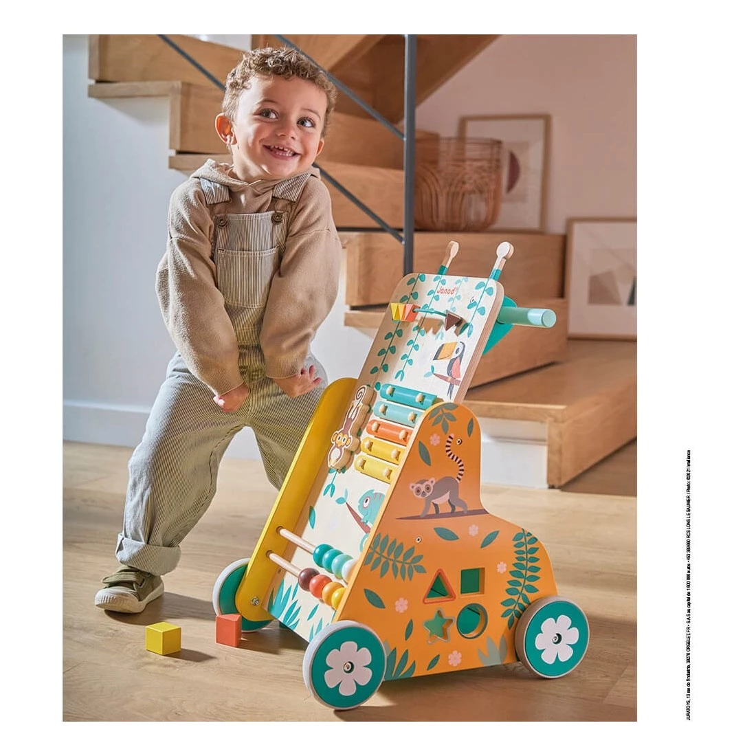 Janod Chariot De Marche Multi Activites Tropik