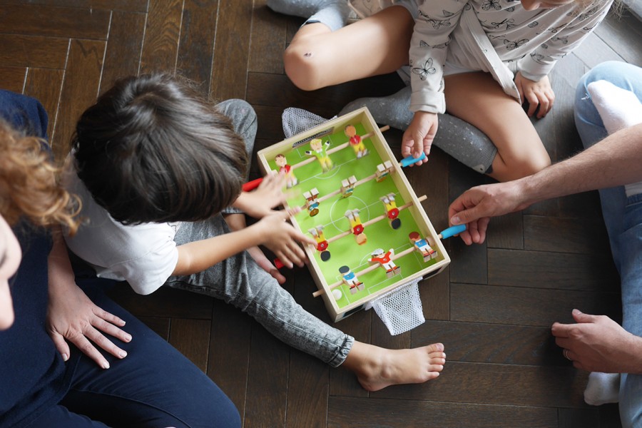 Mini Baby-foot Magnétique Janod - Jeu de Motricité