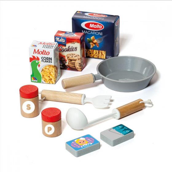 Cuisine My First Kitchen en bois rouge - Molto