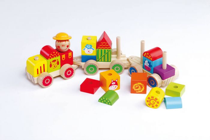 Train Happy Train en bois - Molto