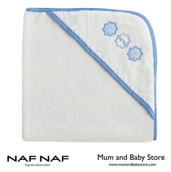 Cape de bain bébé nuages NAFNAF