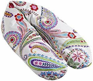 Coussin d'allaitement ergonomique Naf Naf motifs colorés