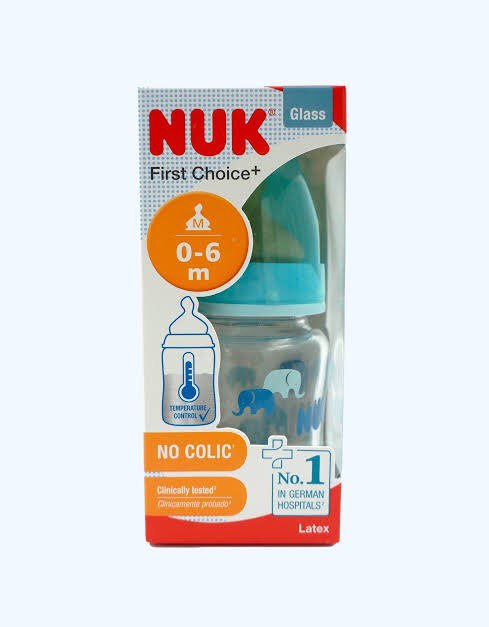 Biberon Anti-Colique First Choice NUK - Tétine Physiologique