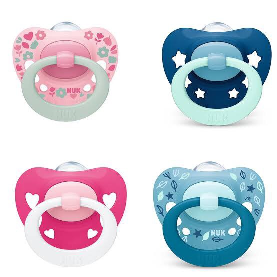 Sucettes Anatomiques NUK Taille 1 - Silicone