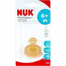 Tétine NUK First Choice silicone 6 mois+