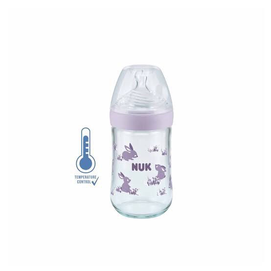 Biberon Verre NUK First Choice avec Indicateur de Température