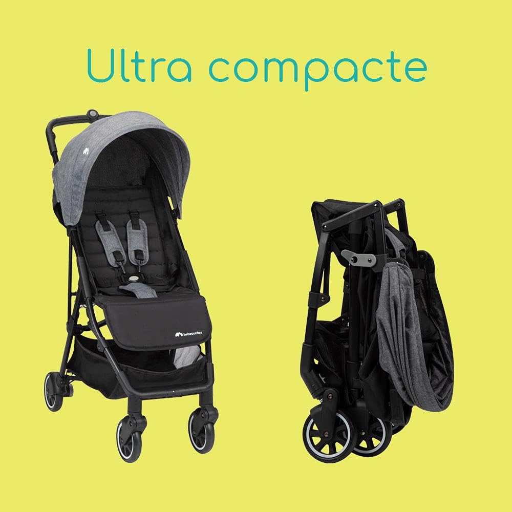 Poussette canne ultra compacte 3D - Pliage facile