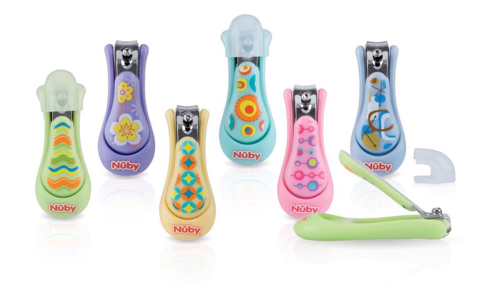 Coupe-ongles bébé Nuby avec bords arrondis