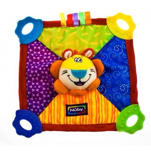 Tapis d'Éveil Réversible Lion Multicolore avec Arches et Activités