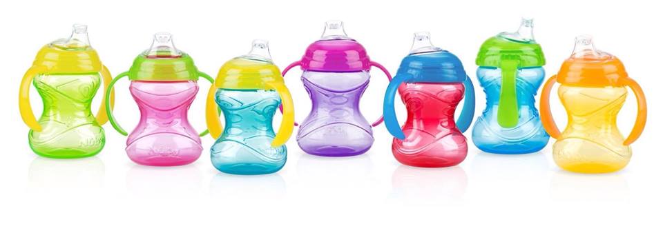 Tasse 360° anti-fuite Nuby avec poignées ergonomiques