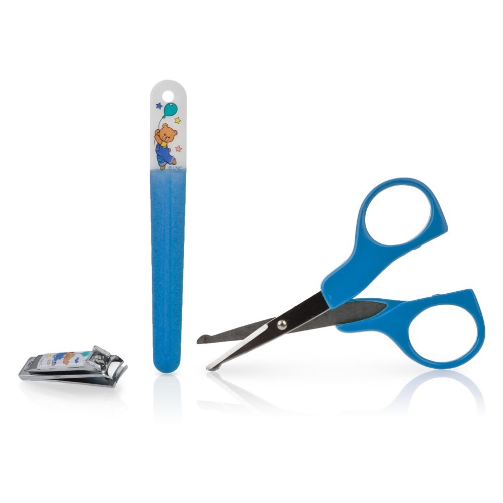 Set de manucure pour bébé et enfant Nuby - Ciseaux et limes