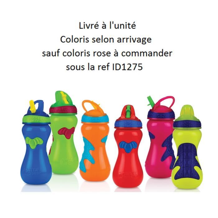 Gobelet d'apprentissage Nuby avec poignées - Set de 6