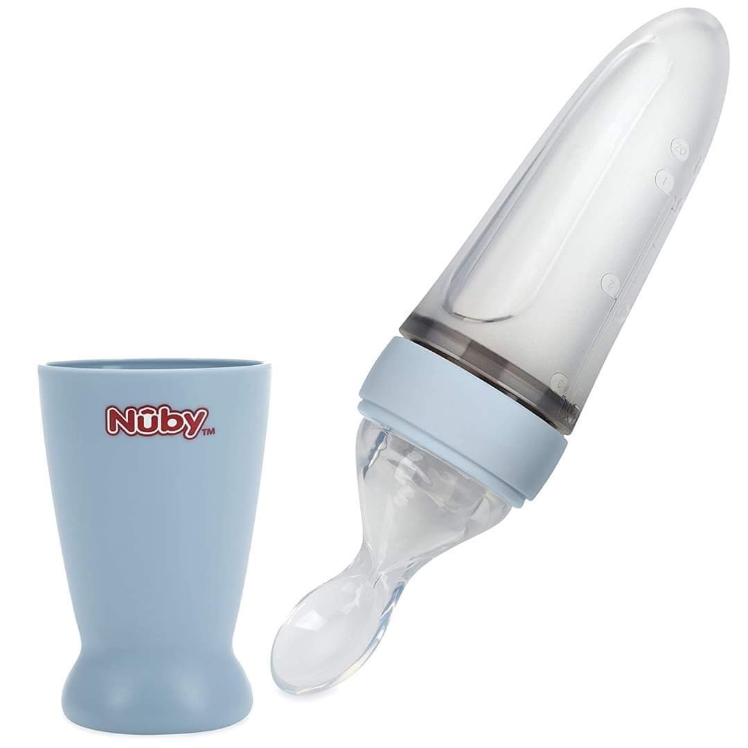 Set Cuillère Aspirante et Gobelet 360° Nuby - 6 pièces