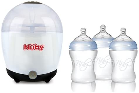 Stérilisateur biberon vapeur Nuby One Touch