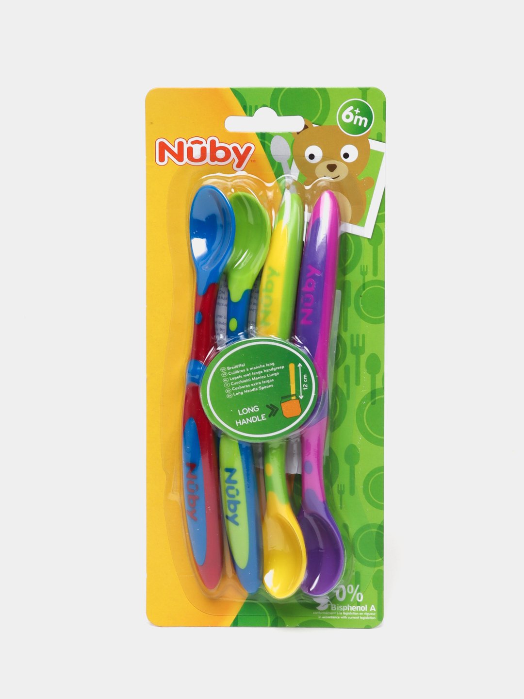 Cuillères souples Nuby - Apprentissage de l'alimentation