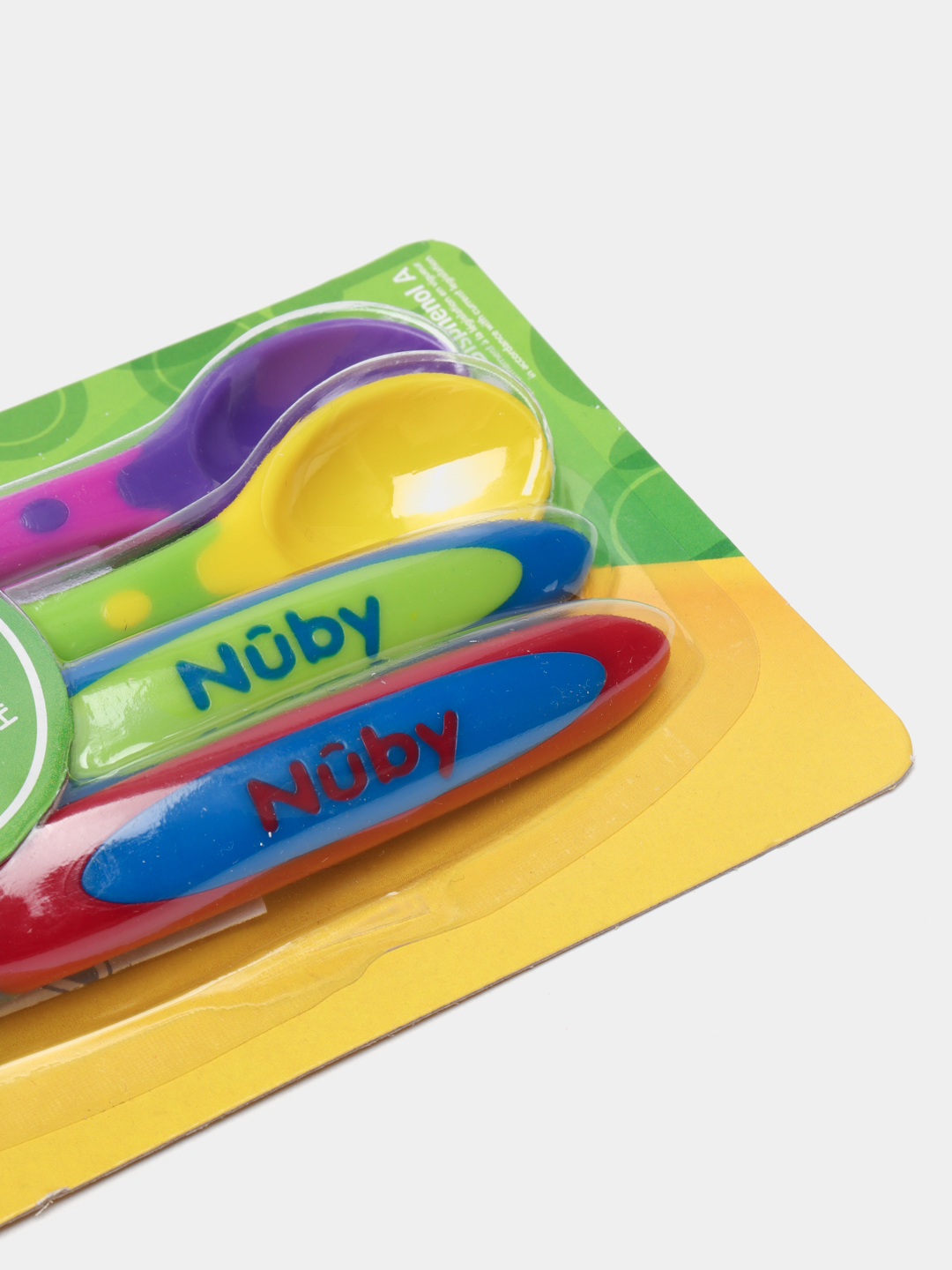 Cuillères Nûby - Lot de cuillères ergonomiques pour bébé