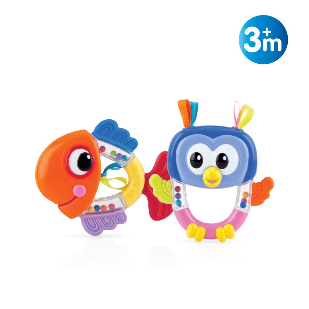 Anneau de Dentition Duo Banane et Maïs Nuby