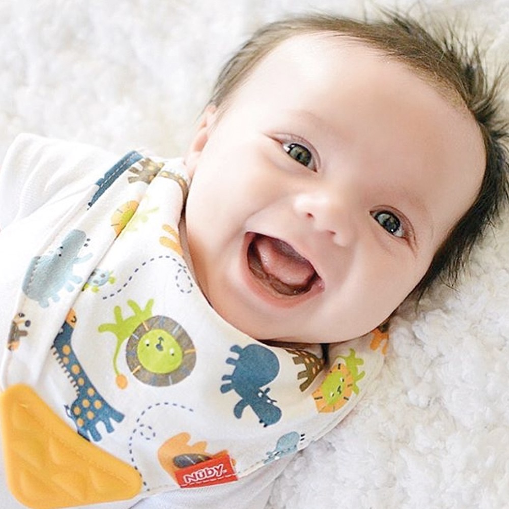Couverture d'emmaillotage bébé Nuby en coton bio