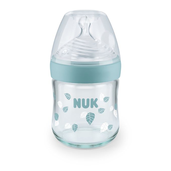 Biberon Nature Verre NUK - Anti-colique avec Indicateur de Température