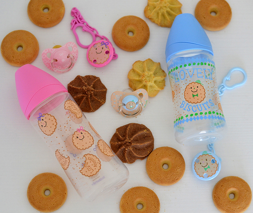 Biberon isotherme Suavinex motif biscuit