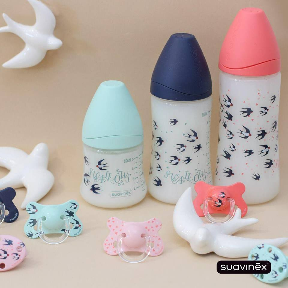 Set Biberon 180ml + Sucette Zero Zero Suavinex