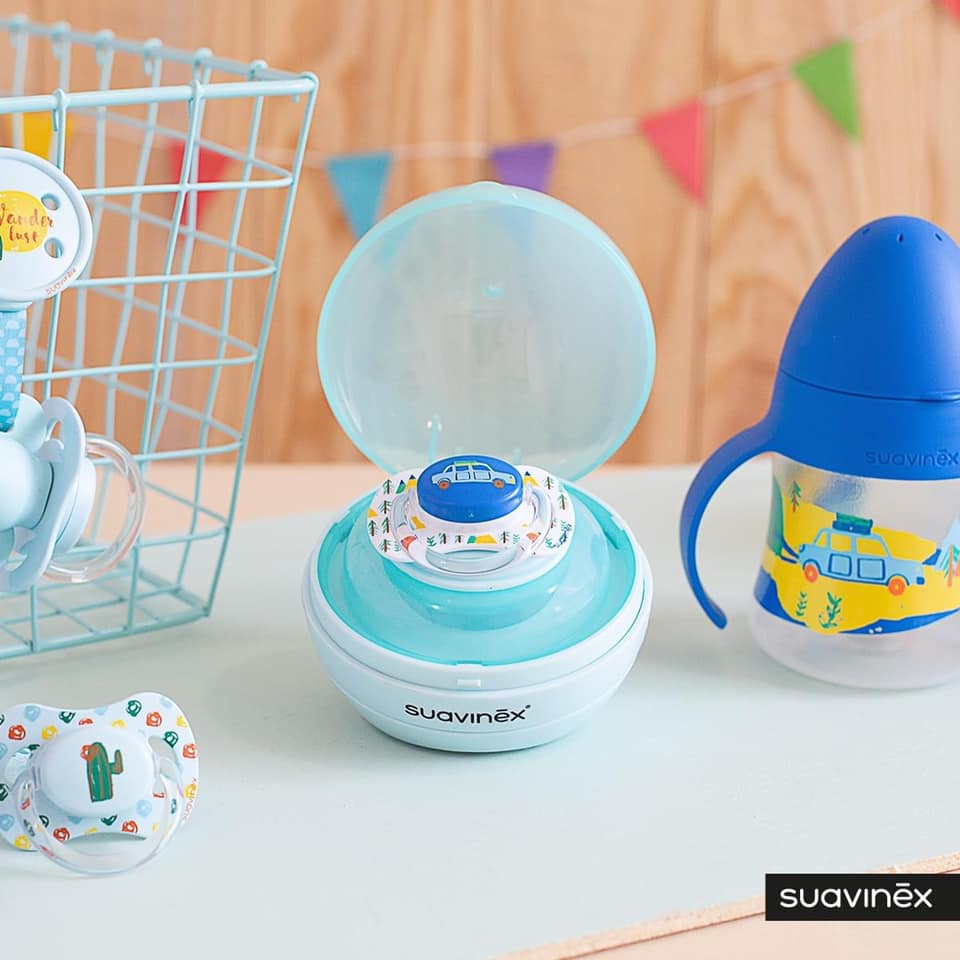 Stérilisateur UV portable pour sucettes Suavinex