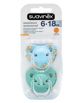 Sucettes anatomiques Zero Zero™ 6-18 mois Suavinex