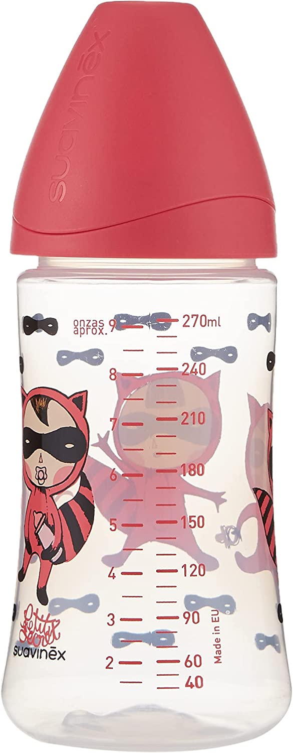 Biberon 270ml SXPro M Wonderland Liberty Rose - Suavinex
