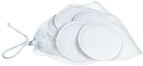 Carrés de démaquillage lavables Tigex en coton bio 15 cm