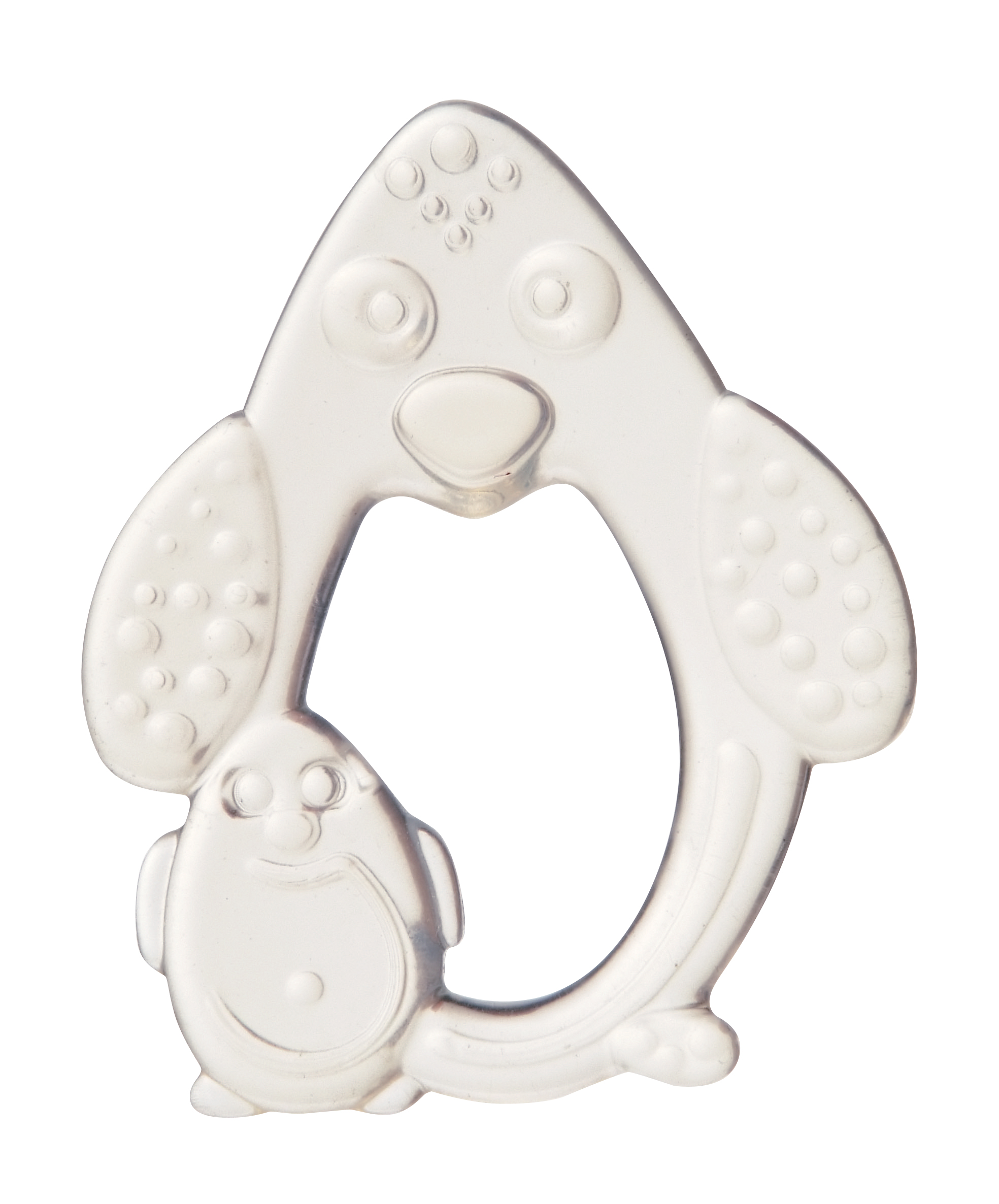 Anneau de dentition Pingouin Tigex en silicone souple