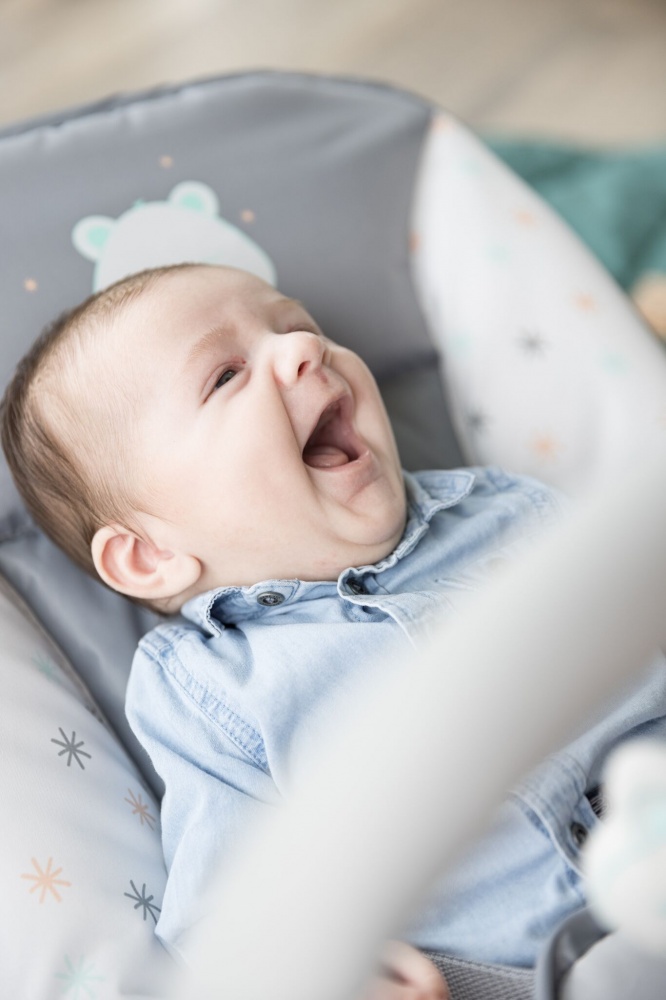 Transat bébé Starlight évolutif avec support auditif